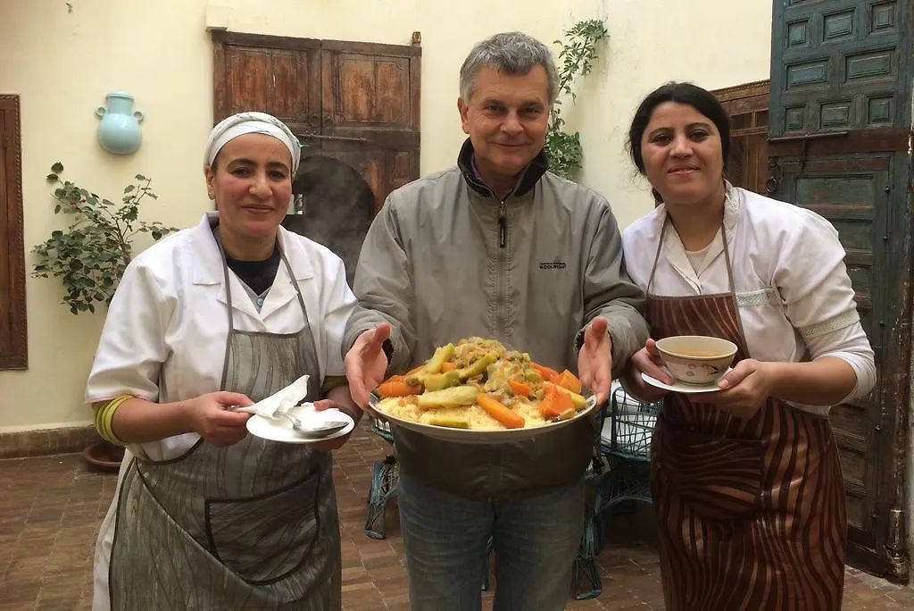 **  Riad Le Coq Fou Marrákes Marokkó