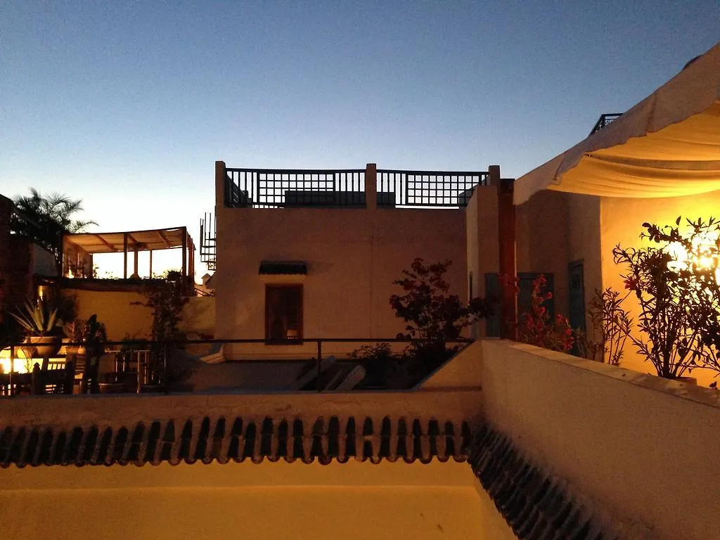 Riad Le Coq Fou Marrákes Marokkó