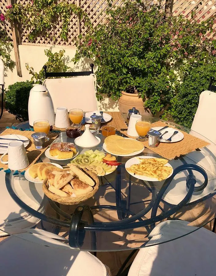 Riad Le Coq Fou Marrákes Marokkó