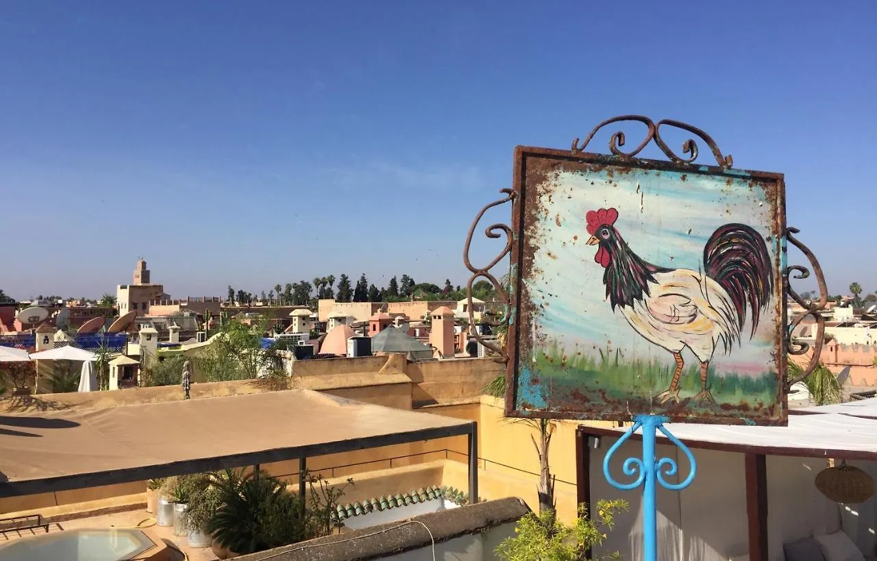Riad Le Coq Fou Marrákes